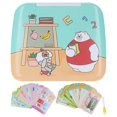 thumbnail image 1 of Kids Reading Machine 50 Cards Colors Numbers Learning Educational Sound Toy with Pen, 1 of 4