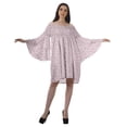 thumbnail image 4 of Moomaya Robe d'Été Dénudée pour Femmes, Robe de Plage en Coton avec Manches Cloche - TG, 4 of 5