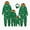 3#Green, variant on PatPat Family Christmas Pajamas for Toddler One Piece Pjs with Christmas Socks Gift for Boys Pajamas Girls Pajamas Flame Resistant Kid 6-7 Years