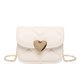 thumbnail image 1 of Small Love Coin Purse Mini Heart Bag Square Diseñador Mujeres Pu Shoulder Cadena Color Sólido Al Aire Libre, 1 of 9