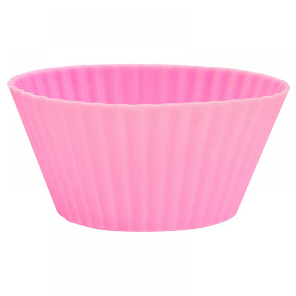 10Pack Silicone Baking Cups, Reusable Silicone NonStick Cake Baking