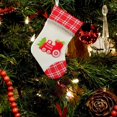thumbnail image 3 of Bonita Bolsa De Caramelos Tren Navideño Calcetines Navideños Bolsa Para Árbol De Navidad Decoraciones Navideñas, 3 of 6