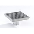 thumbnail image 3 of Oatey DSS2060R2 6 x 6 in. Stainless Steel Square Shower Drain with Square Pattern Drain Cover, 3 of 10