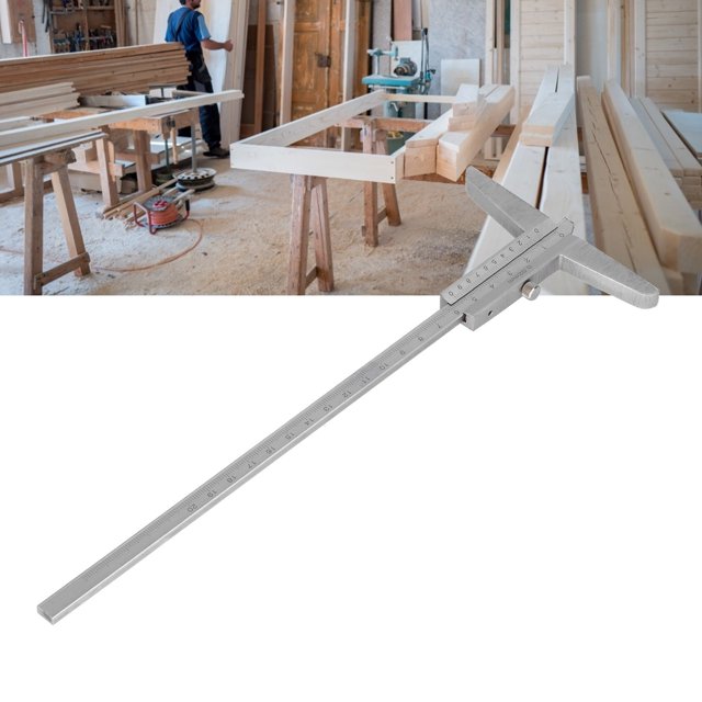 Depth Vernier Caliper Metal Gauge 0.02mm High Accuracy Micrometer Vernier Caliper Measuring Tool