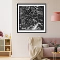 thumbnail image 3 of Historic Framed Print, [Aerial views of Keijo, Korea] - 5, 17-7/8" x 21-7/8", 3 of 9