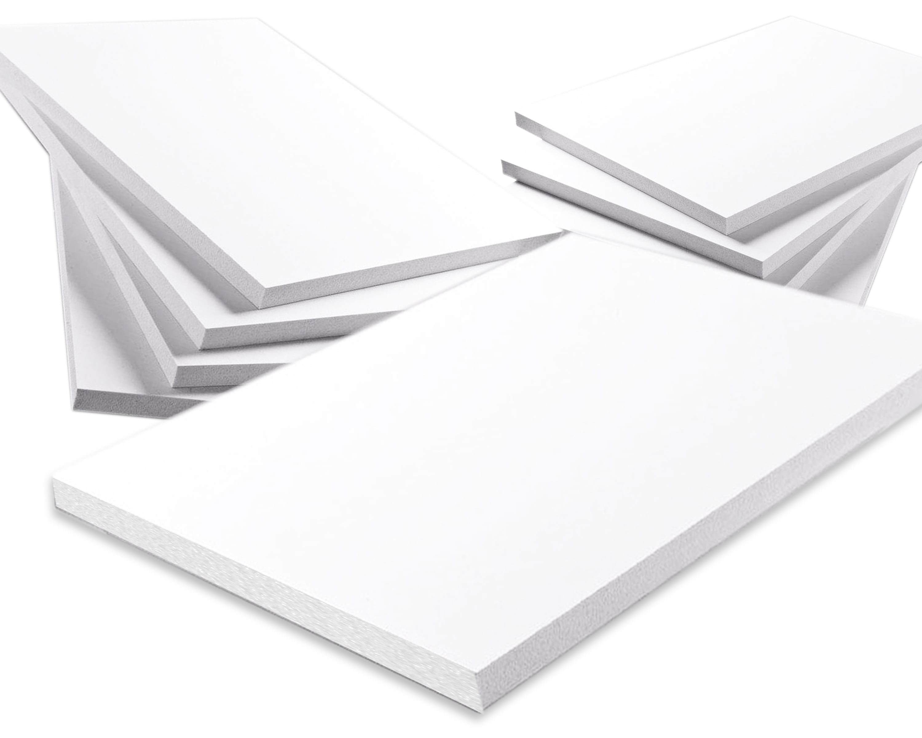 DAJAVE 36Pack 8x12 Inch Foam Core Board, 3/16(5MM) Inch Thickness White  Foam Boards, Polystyrene Poster Board Foam Backing Boards for Craft