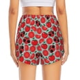 thumbnail image 4 of Goofa Cute Tomato Printed Women 2 in 1 Running Shorts,Quick Dry Athletic Workout Shorts,High Waisted Athletic Shorts with Liner Pockets-Medium, 4 of 9