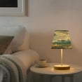 thumbnail image 6 of BZSMCE Table Lamp Creative Sea Shells & Starfish Pattern Simple Pattern Night Light, 6 of 8