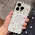 thumbnail image 1 of Nueva carcasa magnética de Hello Kitty para teléfono Apple 15promax 14plus, funda de dibujos animados para iPhone 15, 1 of 5