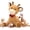 Giraffe-Brown, variant on Tezituor 5Pcs Pig Stuffed Animal 15.7'' Giant Pig Plush with 4 Baby Pigs Plush Toy