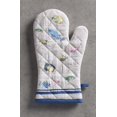 thumbnail image 2 of Poisson 100% Cotton Cooking Gloves | Oven Mitt for BBQ | Cooking | Baking | Grilling | Microwave | Barbecue | Spring/Summer (7.5 Inch by 13 Inch), 2 of 8