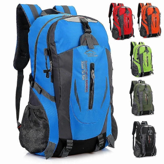 Large Waterproof Backpack 40l Bag Camping Hiking Walking Outdoor Travel Rucksack