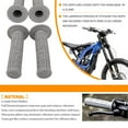 thumbnail image 5 of Rubber Handlebar Grips for Sur Ron Light Bee X S Hand Bar Grips Handle Bar Dirt Bike Motorcycle, 5 of 7