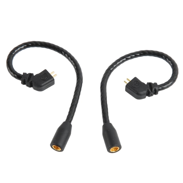 Cable adaptador para MMCX a 0,78mm, 2 pines hembra a macho, Cable adaptador de auriculares con núcleo OFC para TFZ MS4 MS2 MS1 para KZ ES4 ZSR