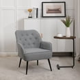 thumbnail image 2 of Kadyn 31" Armchair, Single Sofa Chairs for Living Room, Light Gray Lounge Chair, 2 of 9