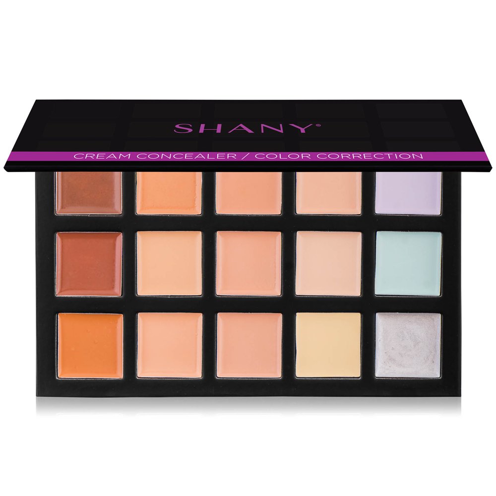 SHANY Cream Concealer/Color Correction Palette with Mirror Layer 1