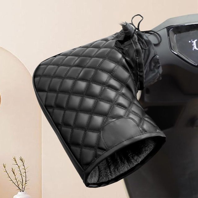Motorcycle Winter Warm Gloves, Cold Weather Waterproof Riding Mittens, Windproof Covers, Winter Warm Cotton Protectors Hand