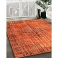 thumbnail image 3 of Ahgly Company Machine Washable Indoor Rectangle Contemporary Neon Red Area Rugs, 7' x 10', 3 of 7
