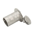 thumbnail image 2 of Bulkhead  Fitting,  Filler Clamshell Keyless Design Erosion Resistance With Keyless  For Trailer  Gas,Diesel,Waste,Water,Fuel, 2 of 8
