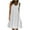 White, variant on Staron Summer Dresses for Women Beach Sundress Print Crew Neck Sleeveless Loose Plus Size Casual Vacation Flowy Midi Dress, Navy XL