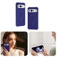 thumbnail image 6 of ELEHOLD Full Body Case for Google Pixel 9 Pro XL, Heavy Duty Shockproof Translucent Matte Back Case Compatible with Magnetic Wireless Charger,Darkblue, 6 of 7