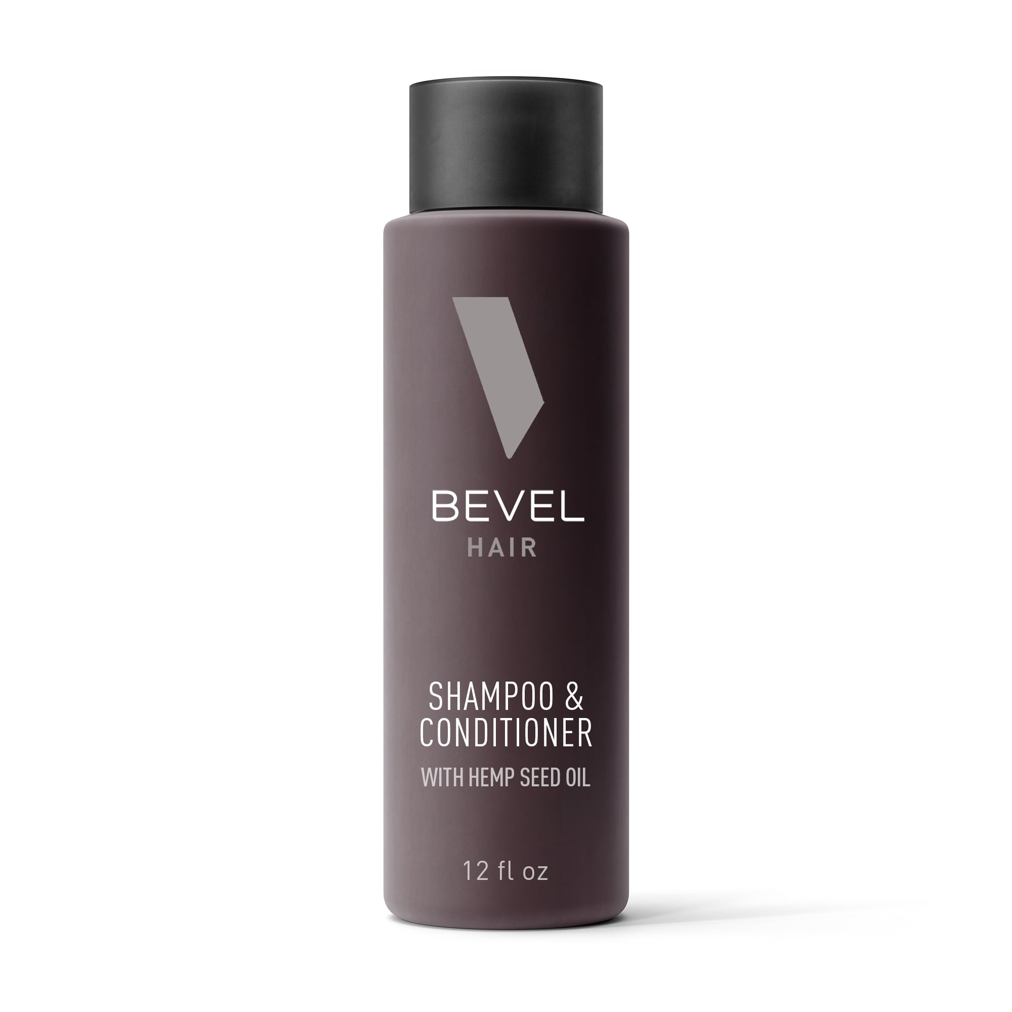 Bevel 2-in-1 Strength Restoring Shampoo & Conditioner, Hemp Seed Oil, 12 fl oz