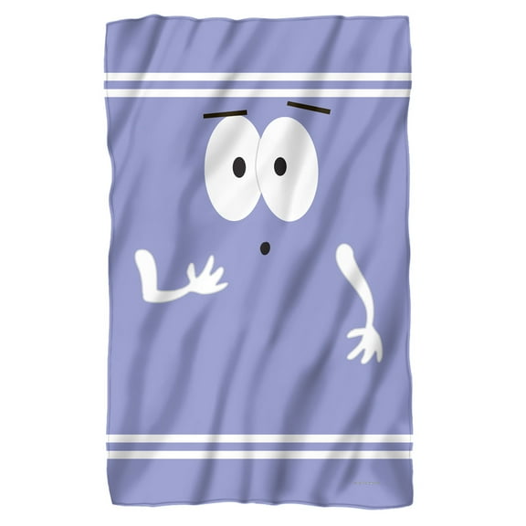 South Park Towelie Surprised Fleece Blanket 36' x 58'