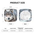 thumbnail image 6 of Uemuo Majestic Snowy Wolf Pattern Waterproof Square Couch Cushion Covers, Magic Sofa Covers Washable, Stretch Sofa Seat Cushion Slipcovers, 6 of 9