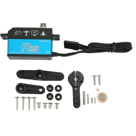 

Servo JR Plug Metal Servo 25T Teeth For 1/8 Scale Remote Control Track For Baby Carriage For 1/10 Remote Control Track
