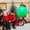 Green, variant on ZZkhGo 18.9in Inflatable PVC Light-Up Christmas Ball Yard Decoration Weatherproof Outdoor Inflatable Sphere Holiday Patio Pool Party Display
