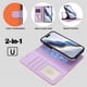 thumbnail image 5 of For iPhone 15 RFID Bolso Protector con Bloqueo 2 en 1 Funda Tipo Billetera Bicolor Desmontable Funda con Tapa Magnética Bolsillo con Múltiples Ranuras para Tarjetas, 5 of 7