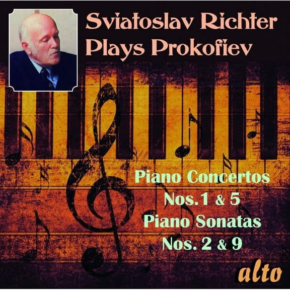 Sviatoslav Richter - Richter plays Prokofiev Sonatas 2 9 & Concertos 1 5 - Music & Performance - CD