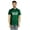 Green, variant on "Dad of Twins" Graphic Tshirt Cotton Jersey Half Sleeve Shirt for Dads