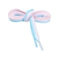 thumbnail image 2 of INSPIRE CHIC Wide Flat Shoelaces Gradient Colored Shoe Laces for Sneakers Shoe Strings 1 Pair, 2 of 4