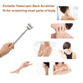 thumbnail image 4 of Labymos Grattoir Professionnel Télescopique pour le Dos Masseur en Acier Inoxydable Extensible en Forme de Stylo Masseur Corporel, 4 of 7