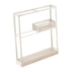 thumbnail image 3 of Organizador de raquetas de bádminton, soporte para raquetas de tenis, soporte de almacenamiento, construcción de hierro resistente, fácil instalación, Blanco, 3 of 8