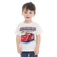 thumbnail image 2 of Pixar Cars Toddler Boys Graphic Americana Crewneck Tee with Short Sleeves, Sizes 12M-5T, 2 of 5