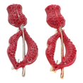 thumbnail image 3 of Here's a refined and engaging product description for your **Elegant Red Rose Flower Brooches**:\n\n \n\n**2pcs Elegant Red Rose Flower Brooches for, 3 of 5
