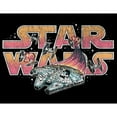 thumbnail image 2 of Boy's Star Wars Chasing The Falcon  Graphic Tee Black Large, 2 of 3