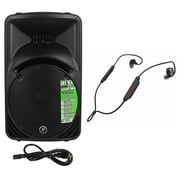 Mackie SRM450V3 SRM450-V3 1000w 12" Powered PA Speaker, w/DSP+Fender Earbuds