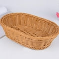 thumbnail image 2 of Clearance!Handmade Woven Storage Boxes Bread Fruit Food Breakfast Display Boxes Snack Bread Table Organizer Basket Kitchen Supplies, 2 of 5