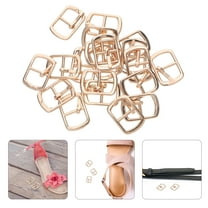 OFFIGAM Durable Metal Buckles for DIY Projects Golden Zinc Alloy 20Pcs
