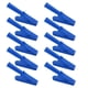thumbnail image 4 of 10 clips de prueba eléctricos de corriente nominal de 20 A, abrazadera de prueba de apertura de 10 mm para maquinaria de soldadura de equipos electrónicos, color azul, 4 of 9