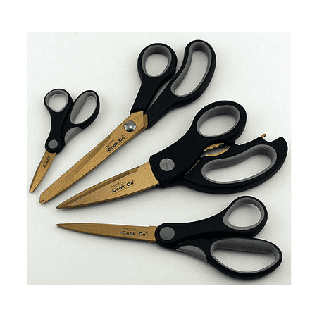 Professional Series Scissors - Berghoff Studio Gold Series Ti 4pc Scissors Set