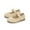 Beige, variant on OSOLU Toddler Girls Dress Shoes Mary Jane Low Shoes Ballerinas Children Princess Shoes Wedding Shoes Flat Baby Evening Shoes Party School Shoes Baby Soft Footwear, 18-24Months