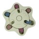thumbnail image 1 of Puzle de juguete para perros, comedero lento, aumento de CI, dispensador interactivo de comida para placa giratoria de juguete, tazón para comer lentamente, juego de entrenamiento para mascotas, gatos, 1 of 4