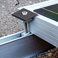 thumbnail image 3 of Paquete de 16 Abrazaderas Centrales de 30 mm Negras en Forma de T Abrazadera Central para Panel Solar Fotovoltaico Ajustable Abrazadera Central para Panel Solar, 3 of 5