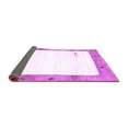 thumbnail image 2 of Ahgly Company Indoor Rectangle Solid Purple Modern Area Rugs, 6' x 9', 2 of 4