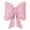 Pink, variant on 16x12.2inch, Sofa Pillows, Bowknot Ribbon Headrest Linen Breathable And Comfortable Pillow, Home Decor