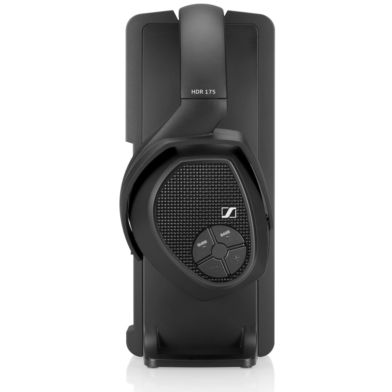 Sennheiser RS 175 RF Wireless Over-Ear Headphones, Black for TV Listening